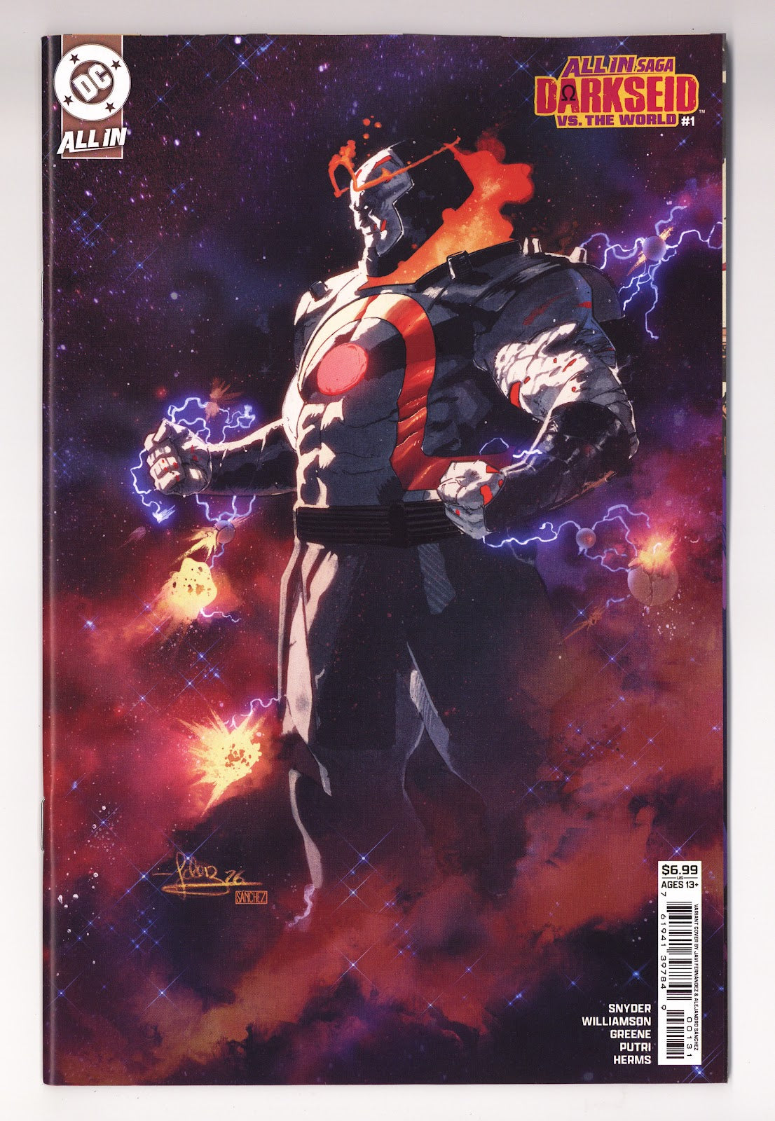 Dc All in Saga Darkseid vs the World #1 (2026) Fernandez Variant