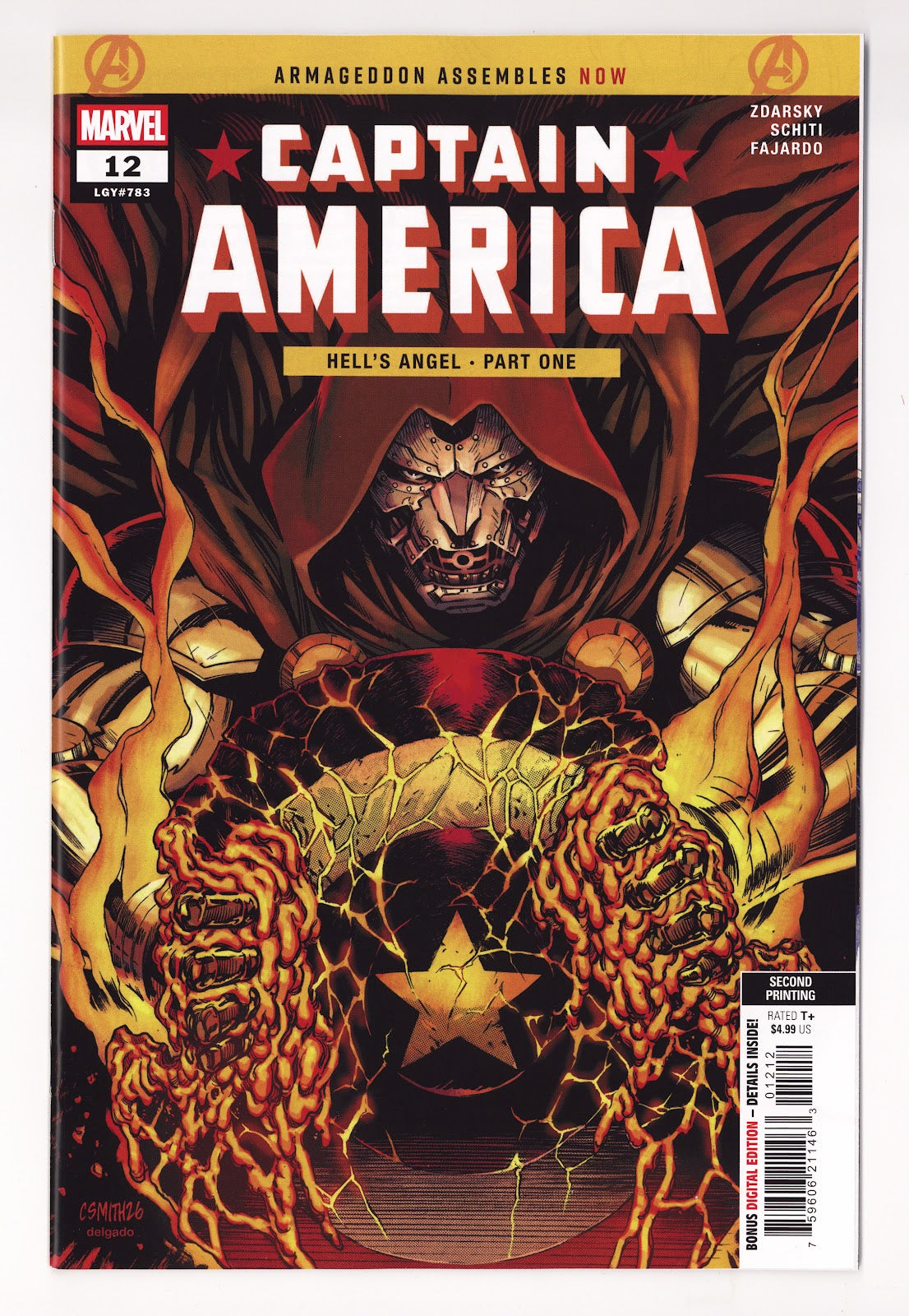 Captain America Vol 12 #12 (2026) Smith Variant
