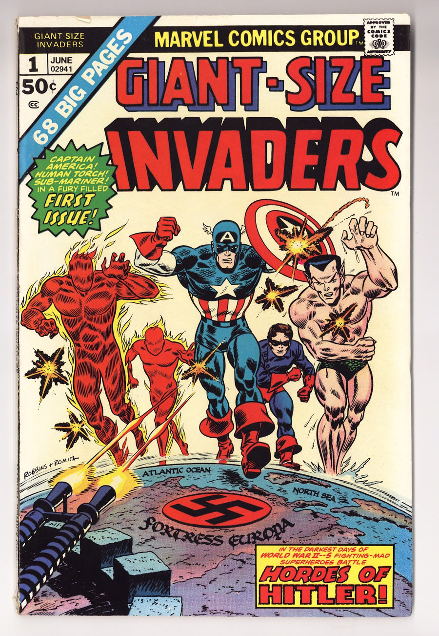 Giant-Size Invaders Vol 1 1  FN/VF (7.0)   (1975)     