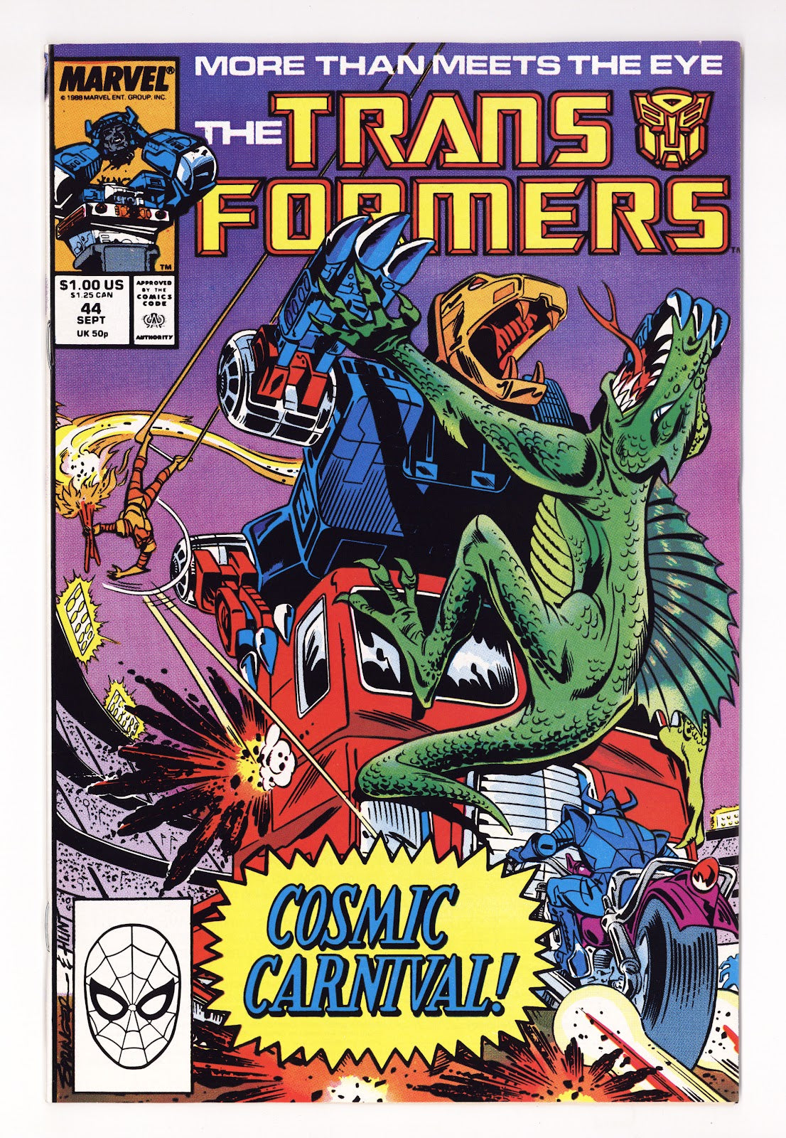 The Transformers Vol 1 44  VF/NM (9.0)   (1988)     