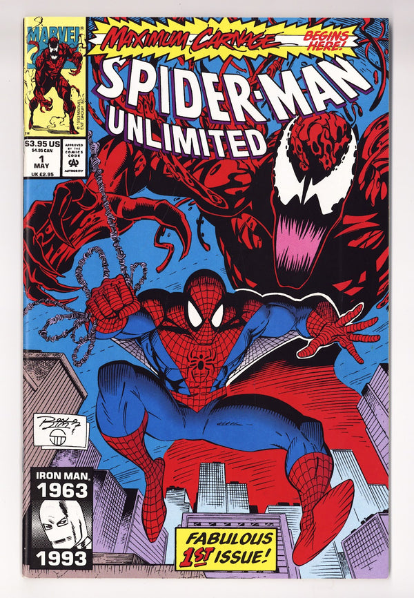 Spider-Man Unlimited Vol 1 1 VF+ (8.5) (1993)