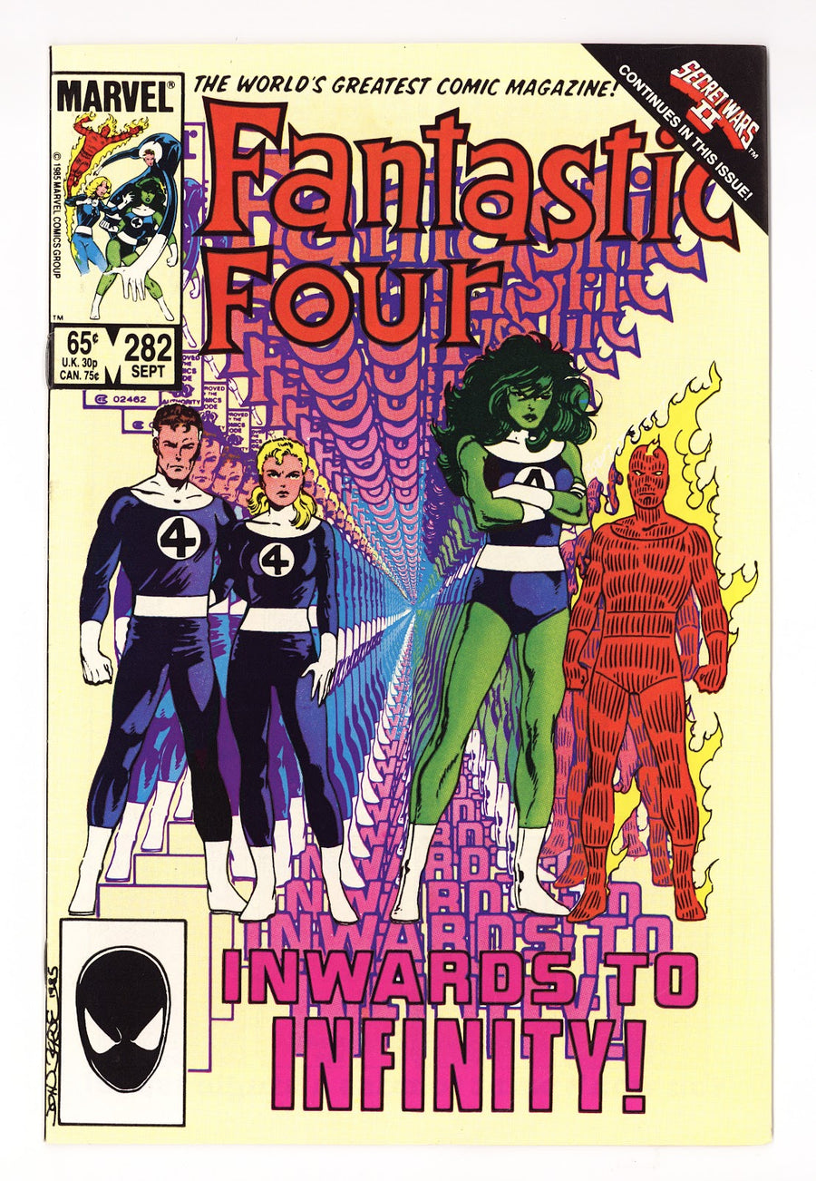 Fantastic Four Vol 1 282 Mid Grade (1985) 