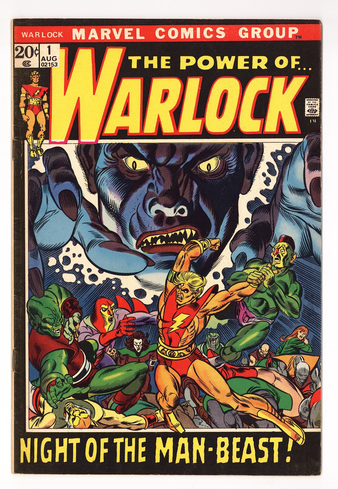 Warlock Vol 1 1  FN- (5.5)   (1972)