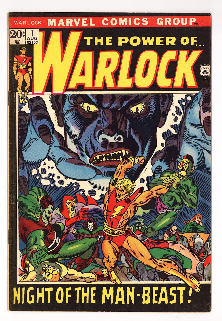 Warlock Vol 1 1  FN- (5.5)   (1972)