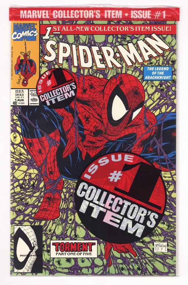 Spider-Man Vol 1 1 New, Sealed (1990)