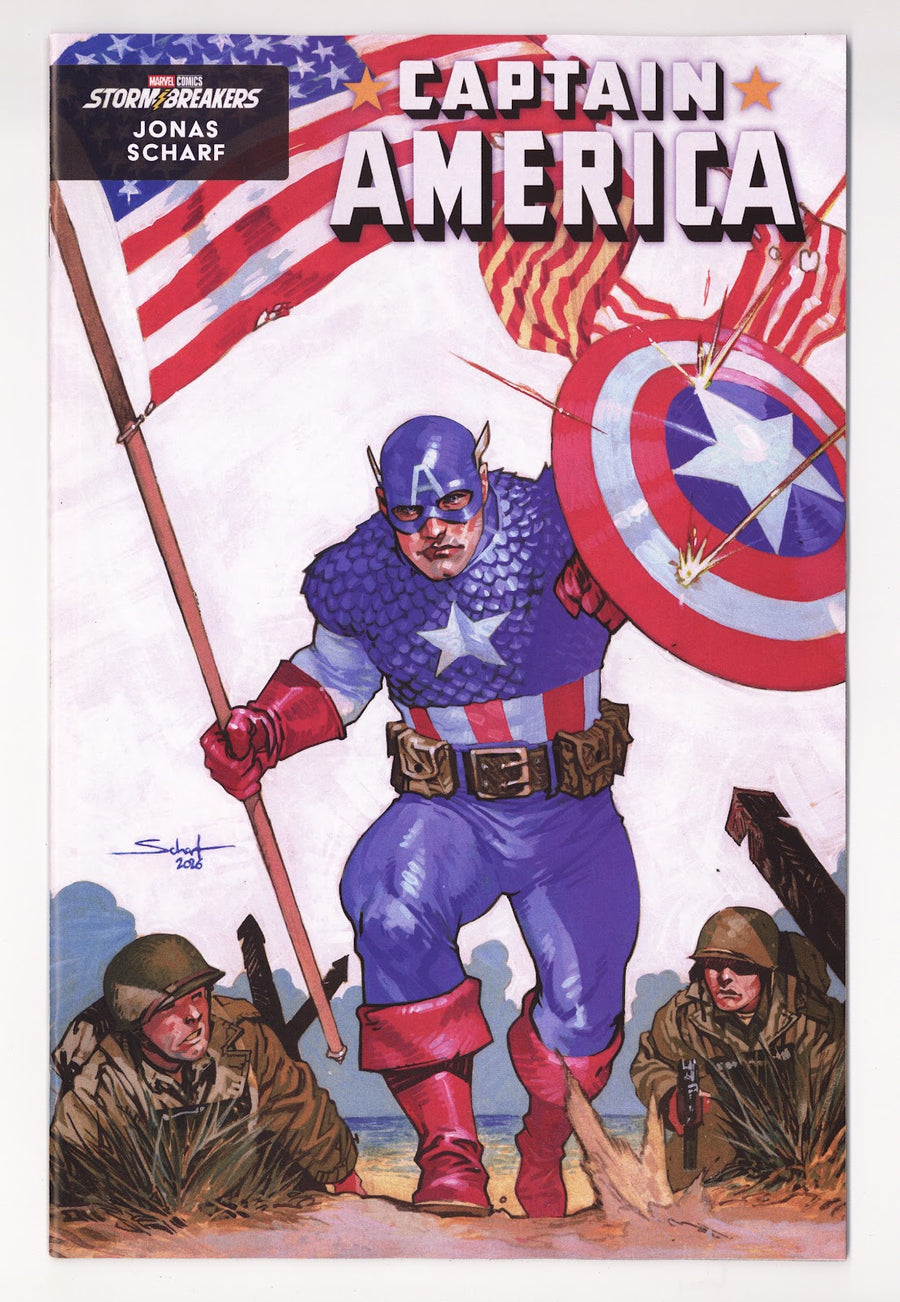 Captain America Vol 12 #16 (2026) Scharf Variant