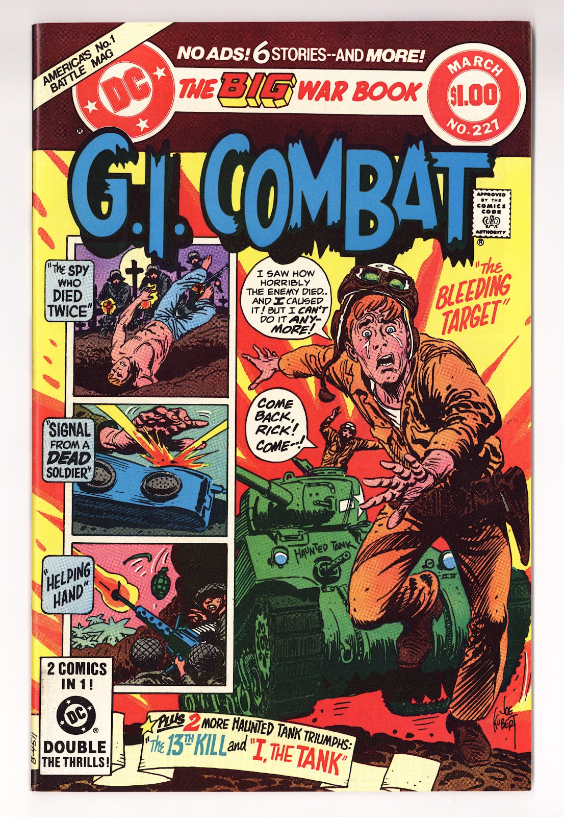 G.I. Combat Vol 1 227 VF+ (8.5) (1981) 