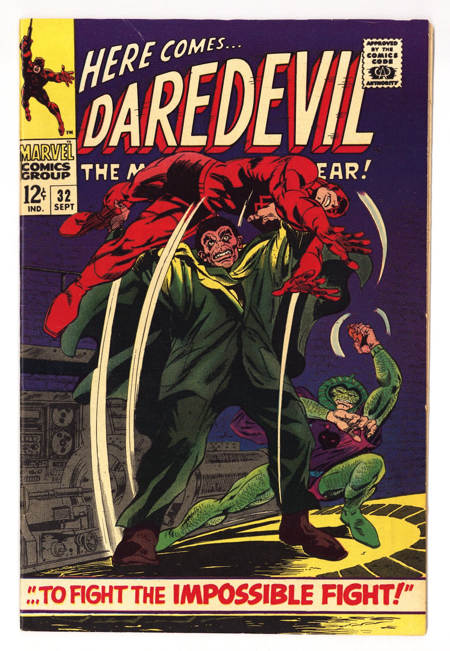 Daredevil Vol 1 32  FN (6.0)   (1967)