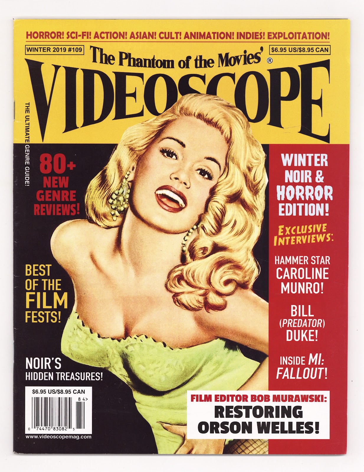 The Phantom of the Movies' Videoscope 109 Mid Grade (2019) 
