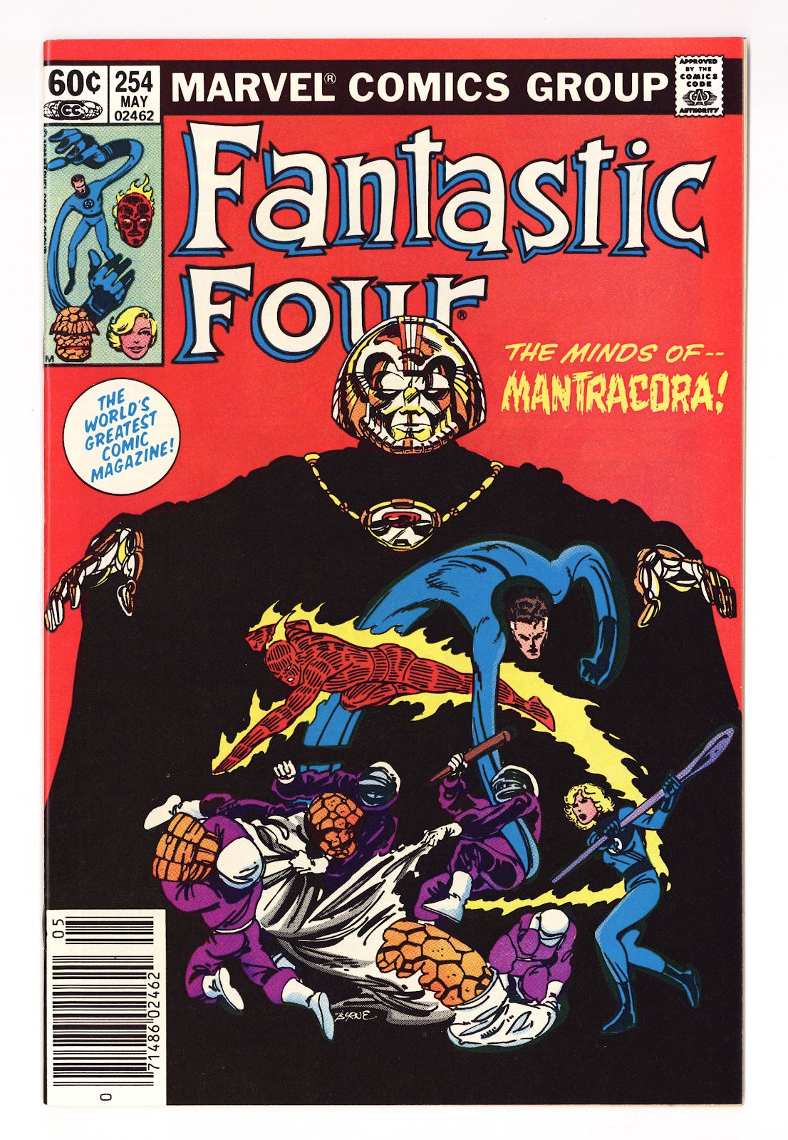 Fantastic Four Vol 1 254 NM- (9.2) (1983) Newsstand 