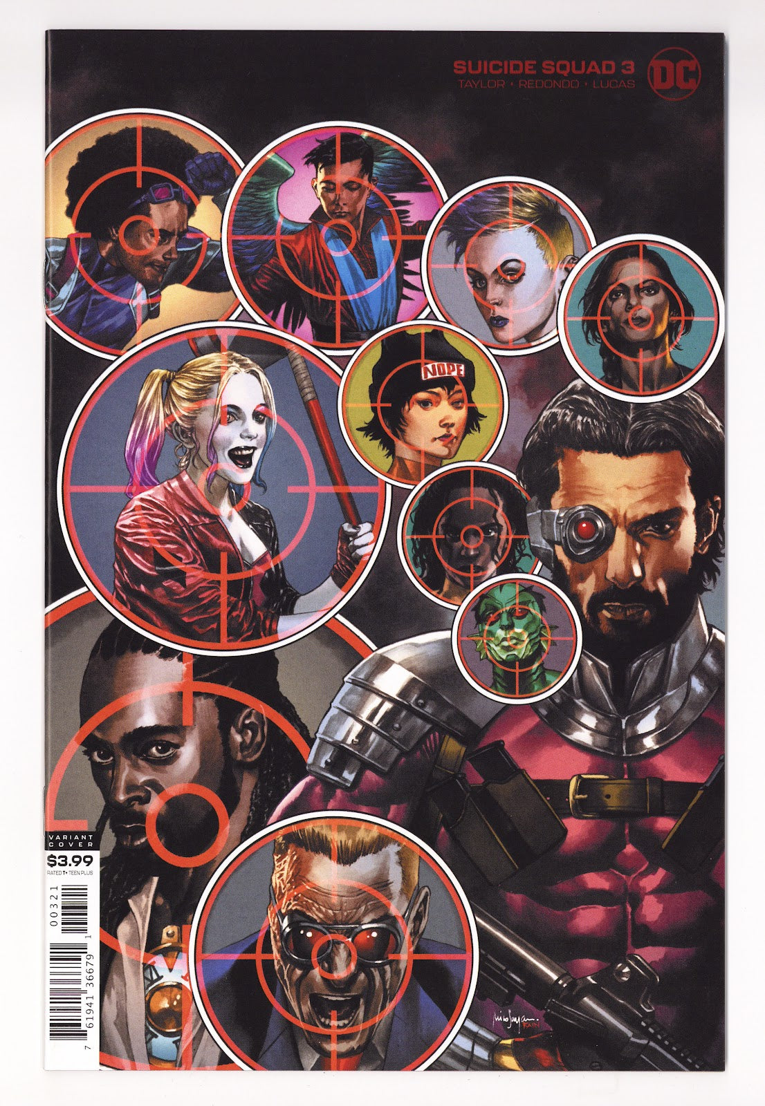 Suicide Squad Vol 5 3 High Grade (2020) Beredo Connecting Variant 
