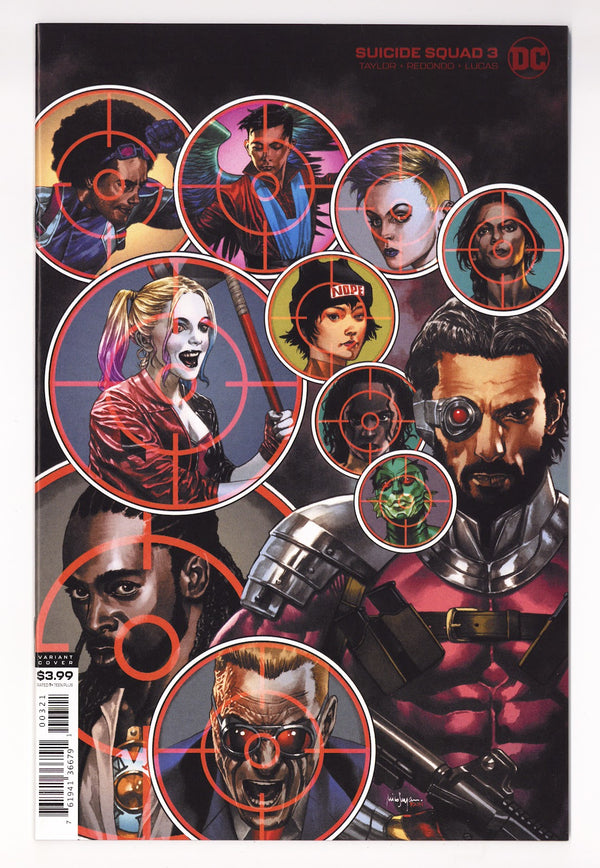 Suicide Squad Vol 5 3 High Grade (2020) Beredo Connecting Variant