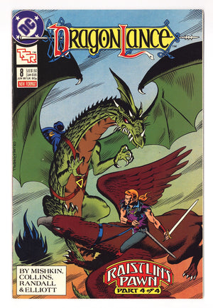 Dragonlance Comic Book   8  Mid Grade   (1989)