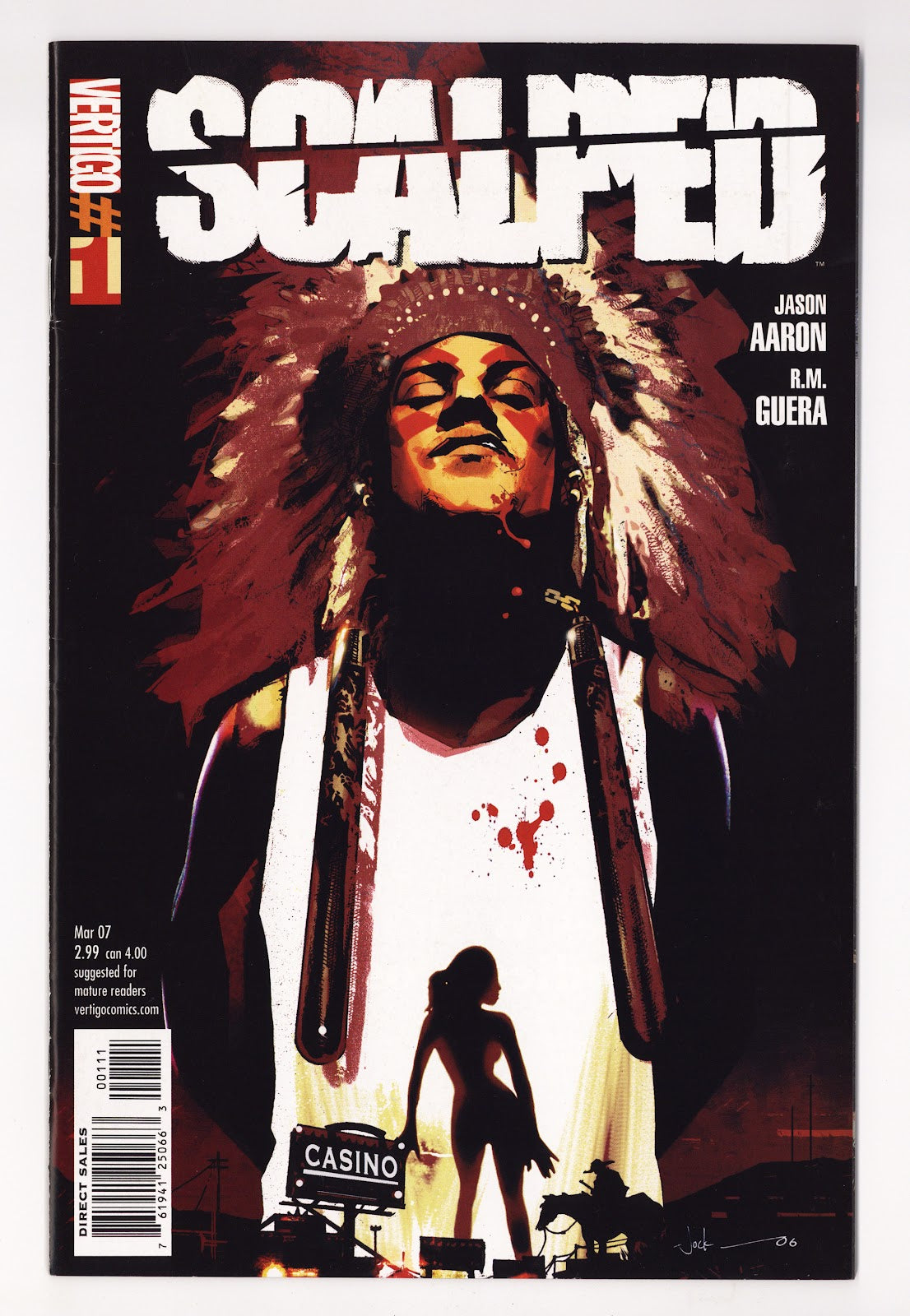 Scalped   1  VF+ (8.5)   (2007)     
