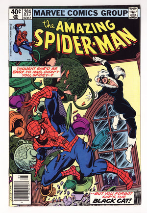 The Amazing Spider-Man Vol 1 204  VF (8.0)   (1980)   Newsstand