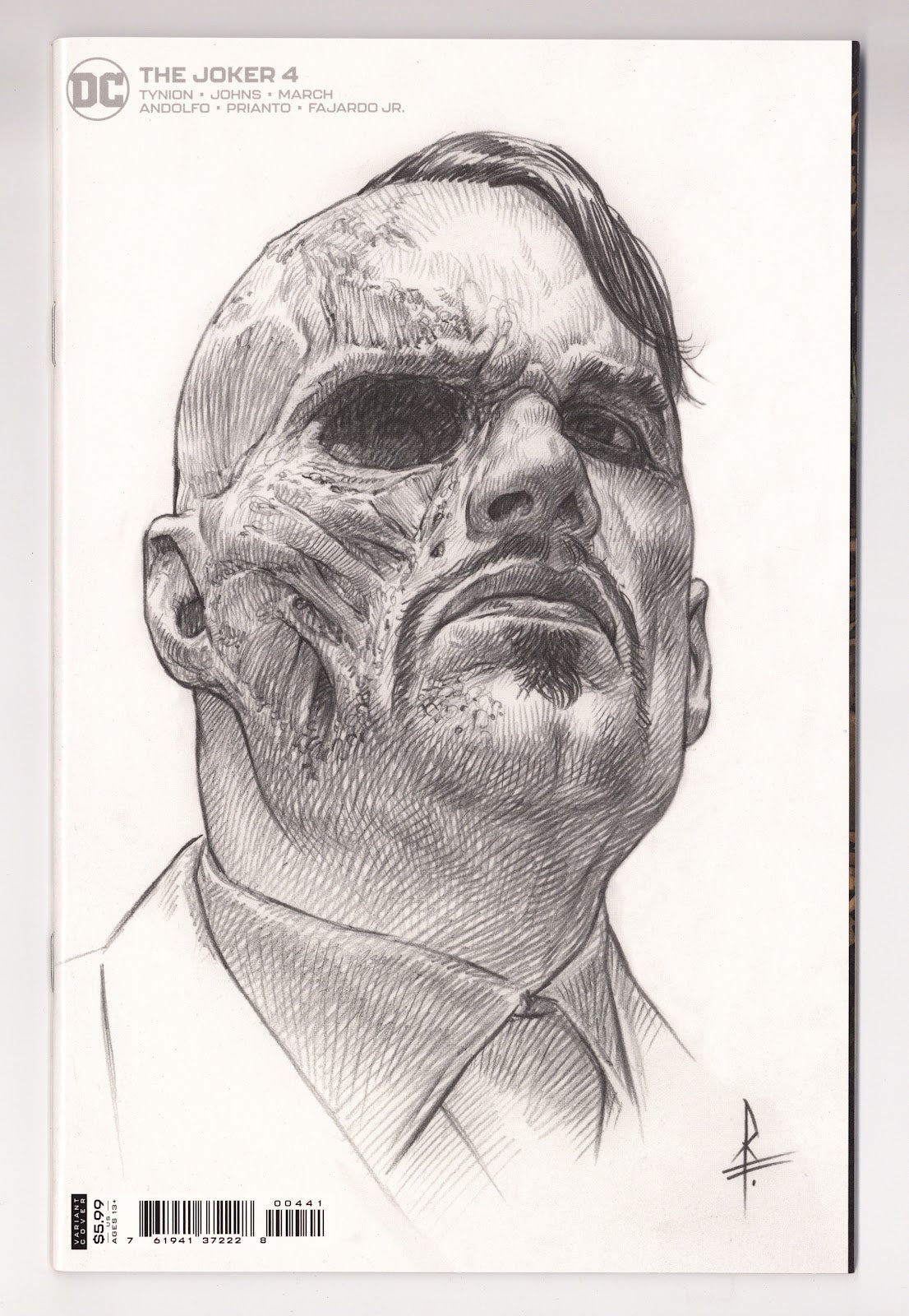 The Joker Vol 2 4 High Grade (2021) Federici Sketch Variant 