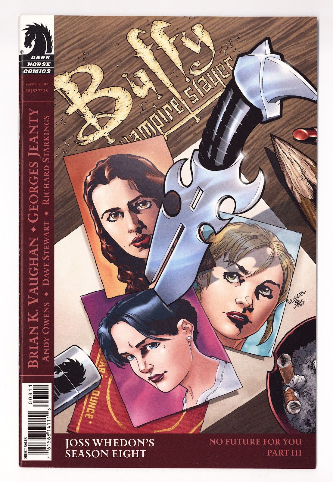 Buffy the Vampire Slayer Season Eight   8  High Grade   (2007) Jeanty   Variant