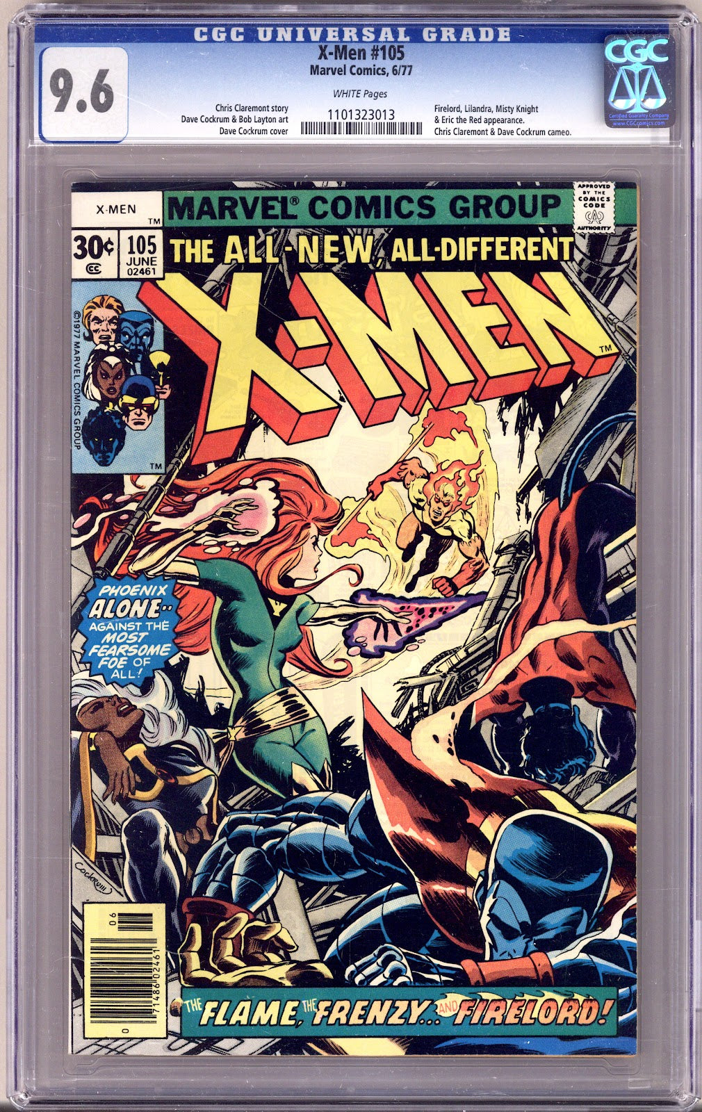 The X-Men Vol 1 105 CGC 9.6 (NM+) (1977) 
