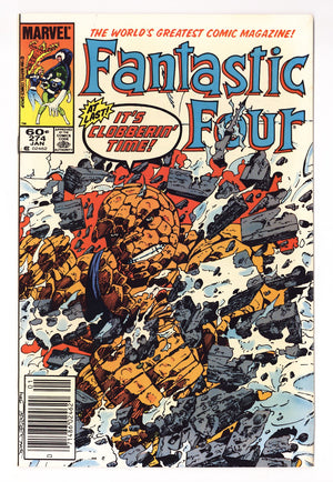 Fantastic Four Vol 1 274 High Grade (1985) Newsstand