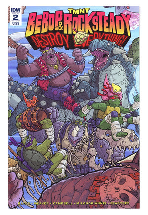 Teenage Mutant Ninja Turtles: Bebop & Rocksteady Destroy Everything 2 Mid Grade (2016)