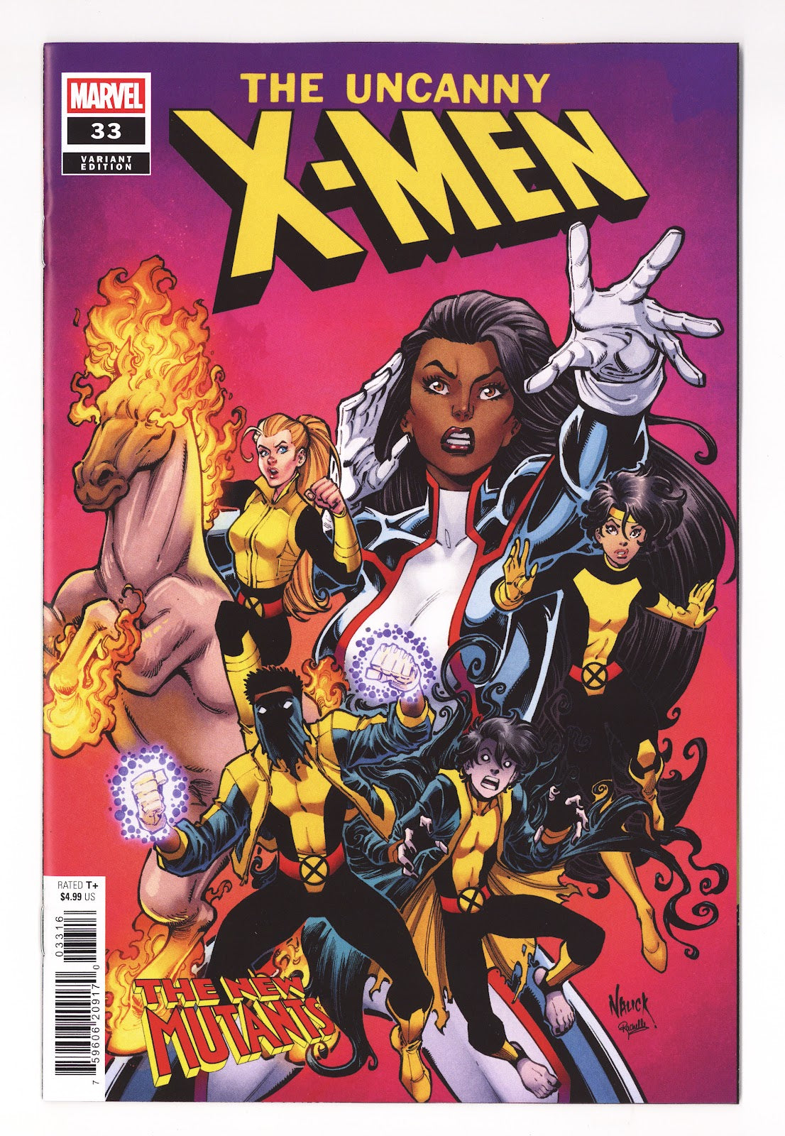 Uncanny X-Men Vol 6 33 Nauck Incentive NM- (9.2) NM- (9.2) (2026)