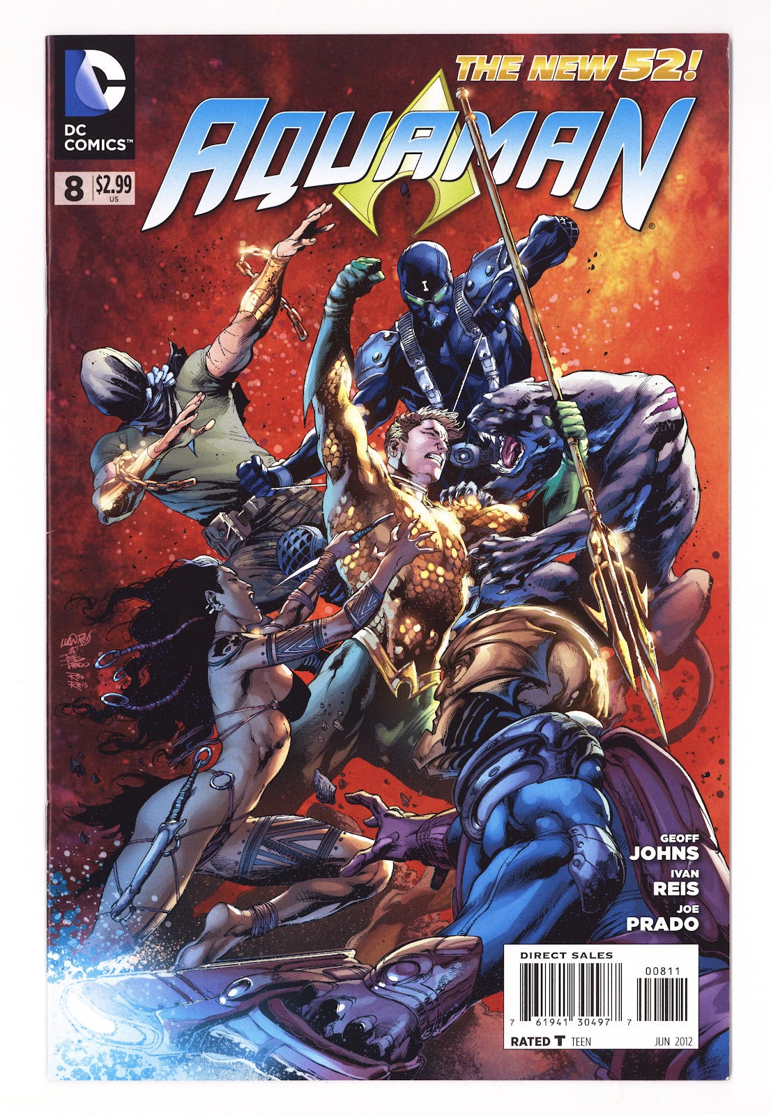 Aquaman Vol 7 8 High Grade (2012) 