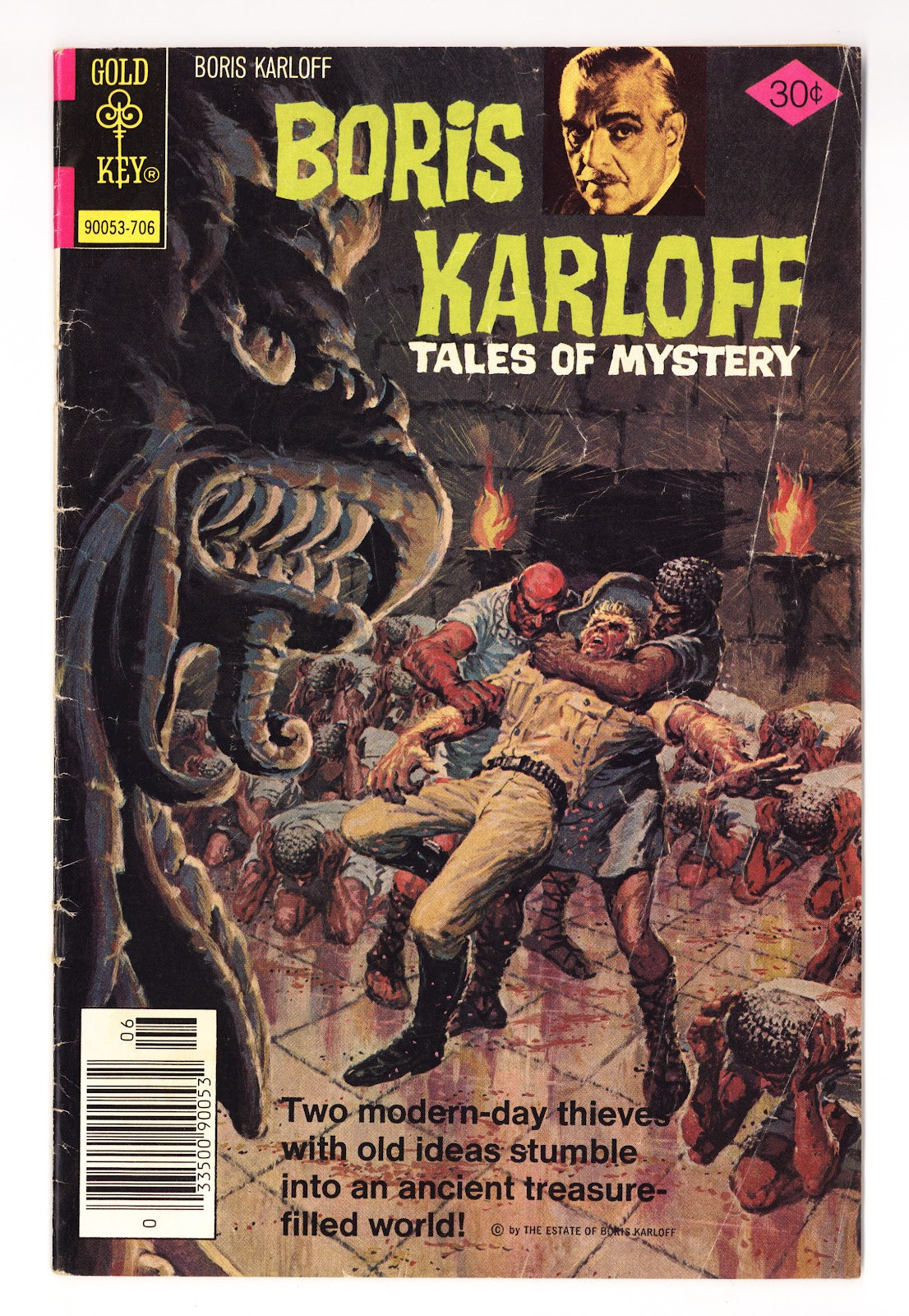 Boris Karloff Tales of Mystery 75 Very Low Grade (1977) Gold Key 