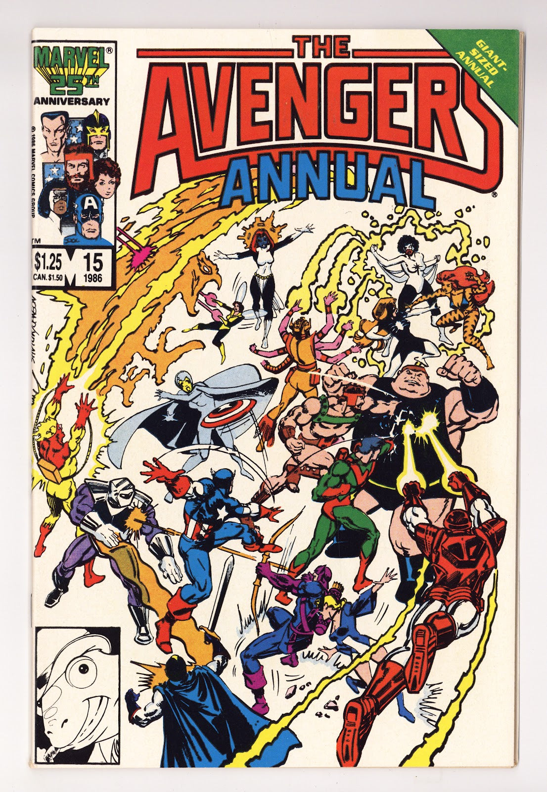 The Avengers Annual Vol 1 15  High Grade   (1986)   Direct  