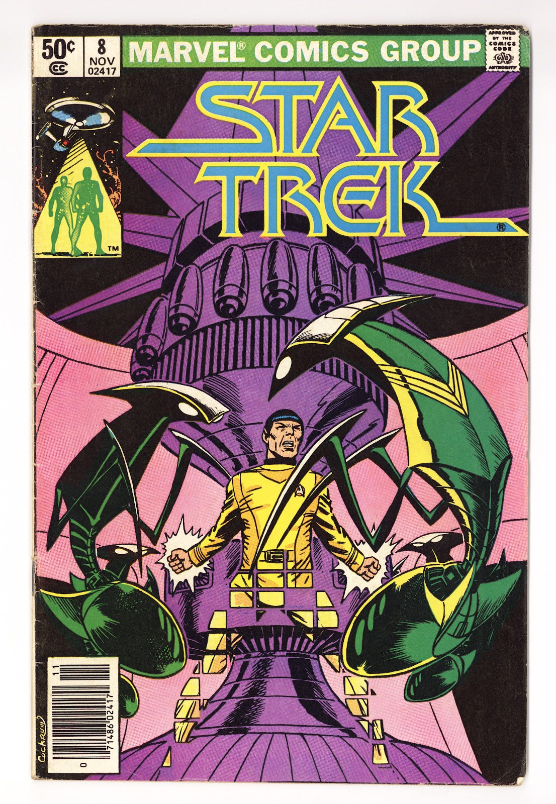 Star Trek   8  Low Grade   (1980)   Newsstand