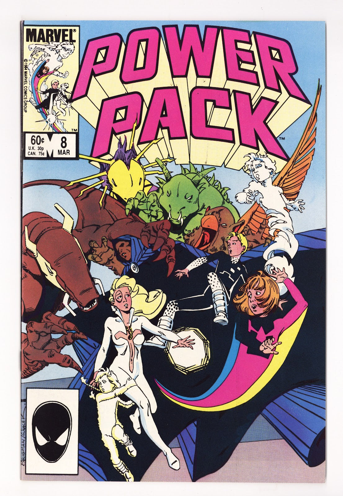 Power Pack Vol 1 8  High Grade   (1985)   Direct  