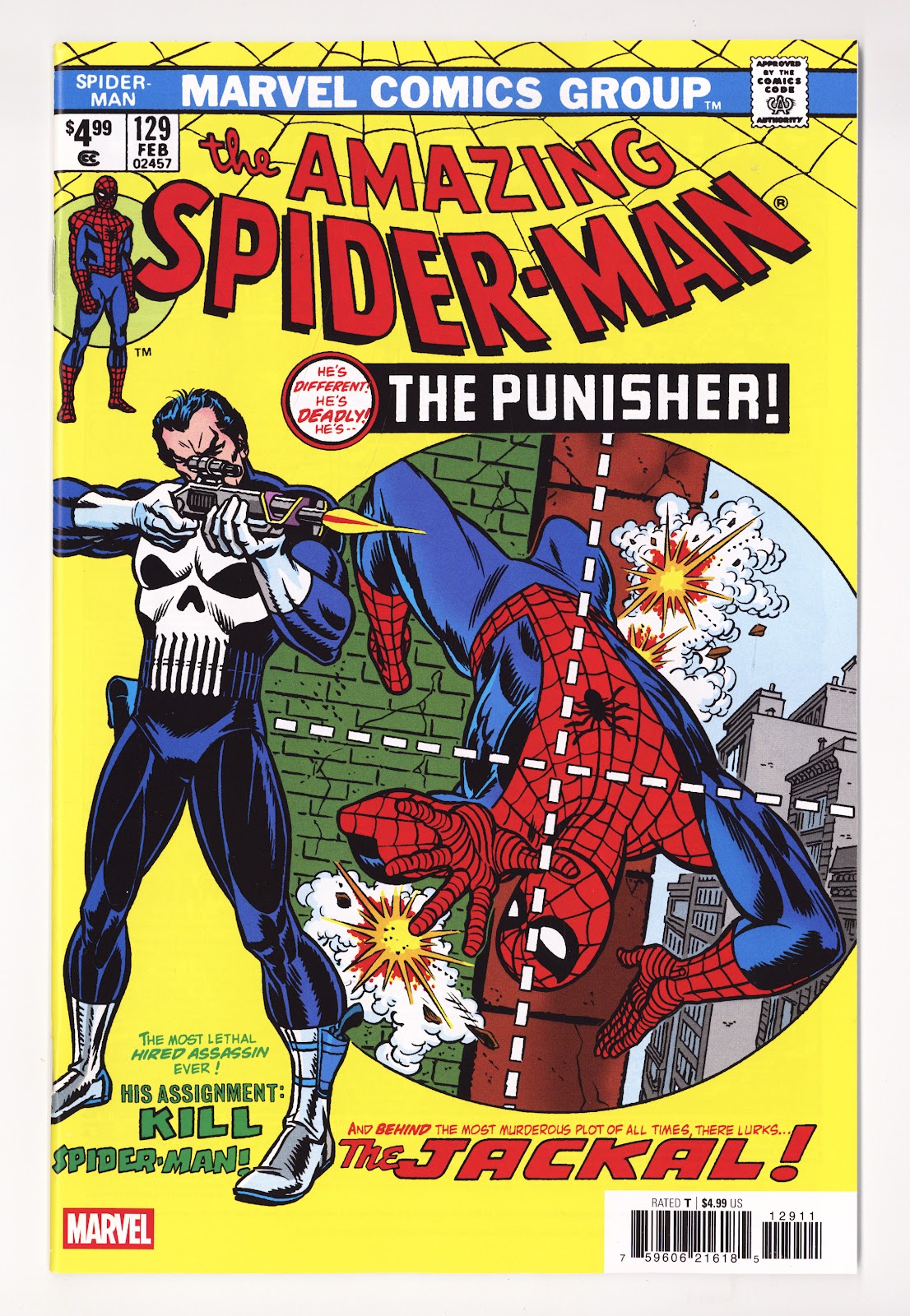 The Amazing Spider-Man Vol 1 129   Facsimile   (2026)