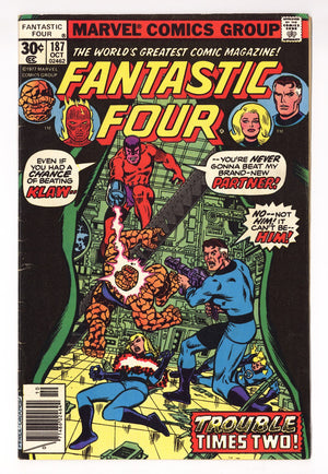 Fantastic Four Vol 1 187 Low Grade (1977)