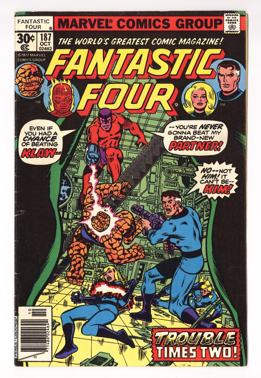 Fantastic Four Vol 1 187 Low Grade (1977) 