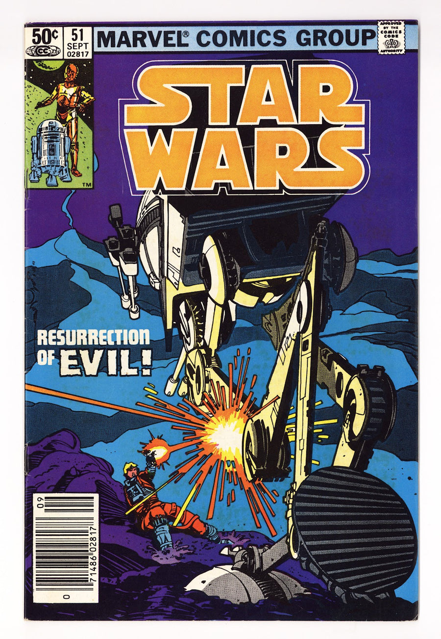 Star Wars Vol 1 51  Mid Grade   (1981)   Newsstand  