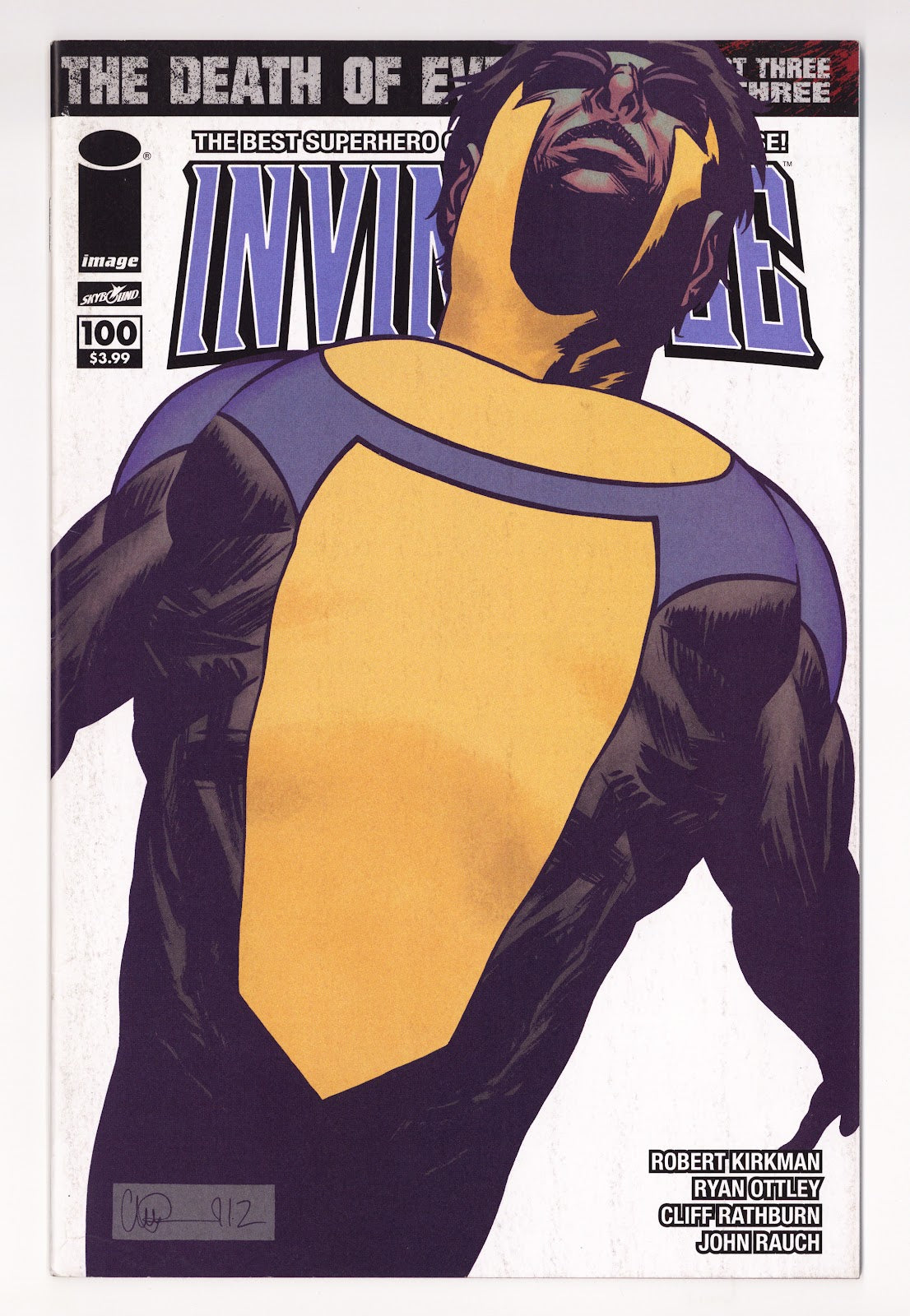 Invincible 100 VF- (7.5) (2013) Adlard Variant 
