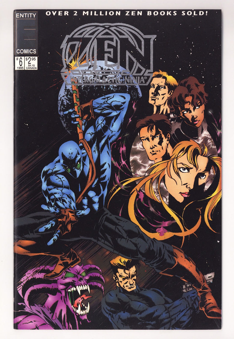Zen Intergalactic Ninja Color Vol 2 7 (6)  High Grade   (1995)     