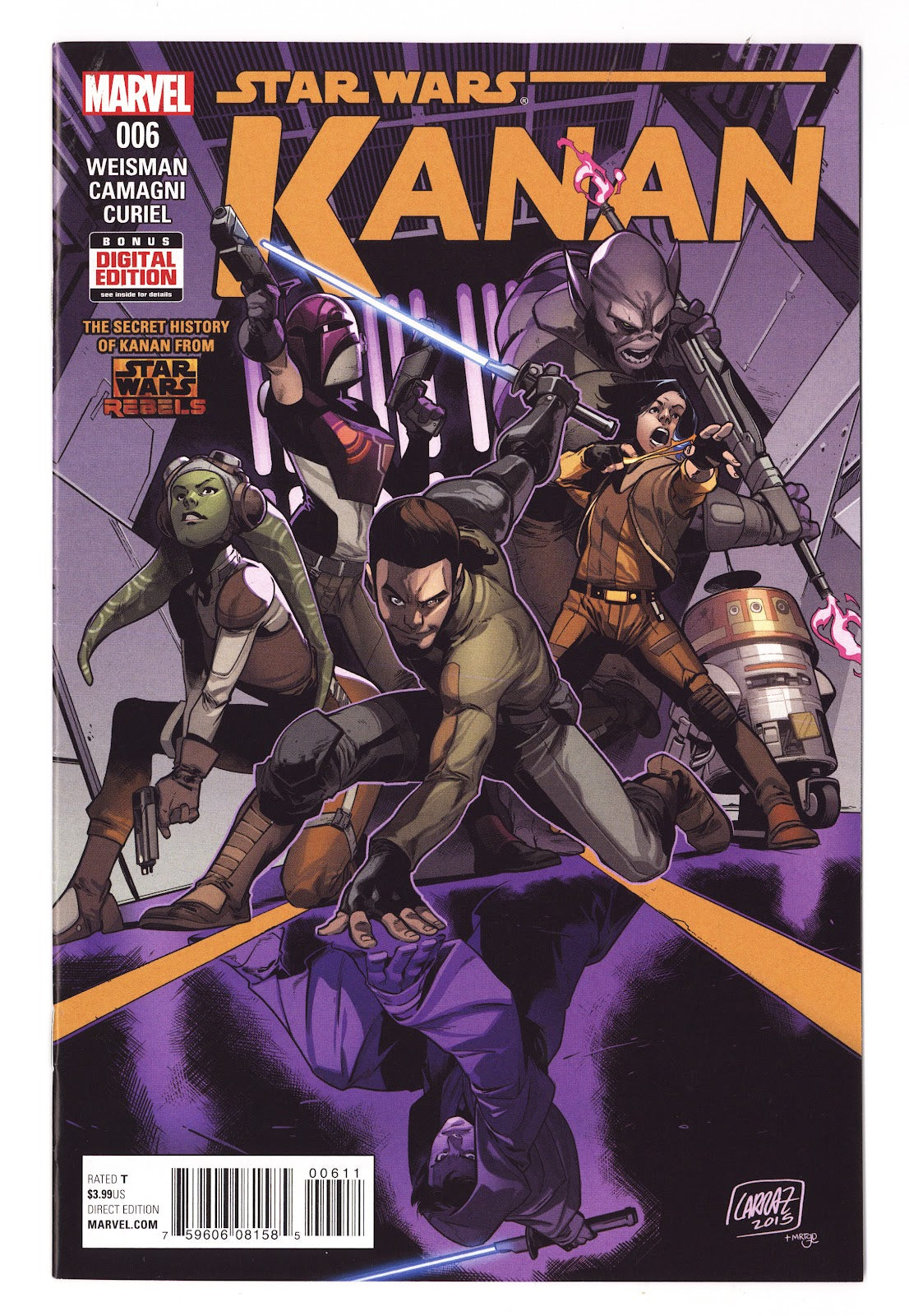 Kanan the Last Padawan   6  FN/VF (7.0)   (2015)     