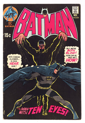 Batman Vol 1 226 VG/FN (5.0) (1970)