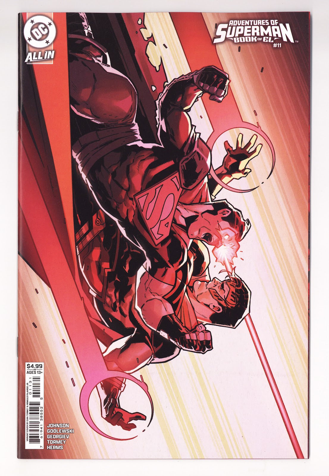 Adventures of Superman Book of El 11 Tormey Variant (2026)