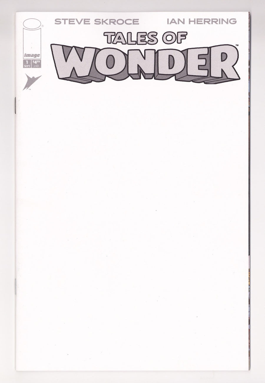 Tales of Wonder 1 Sketch Blank Variant (2026)