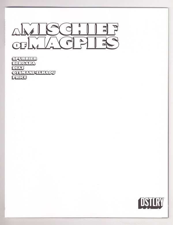 A Mischief of Magpies 1 Sketch Blank Variant (2026)