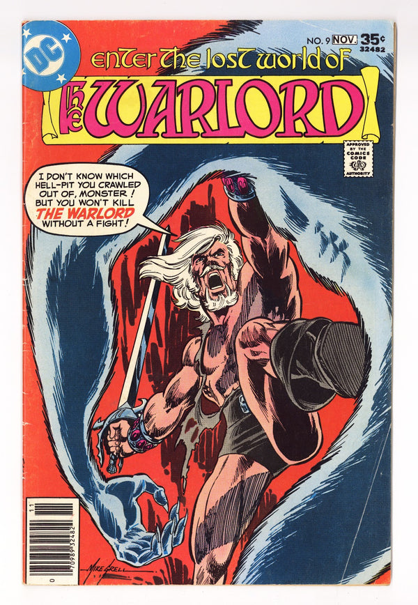 Warlord Vol 1 9  Low Grade   (1977)