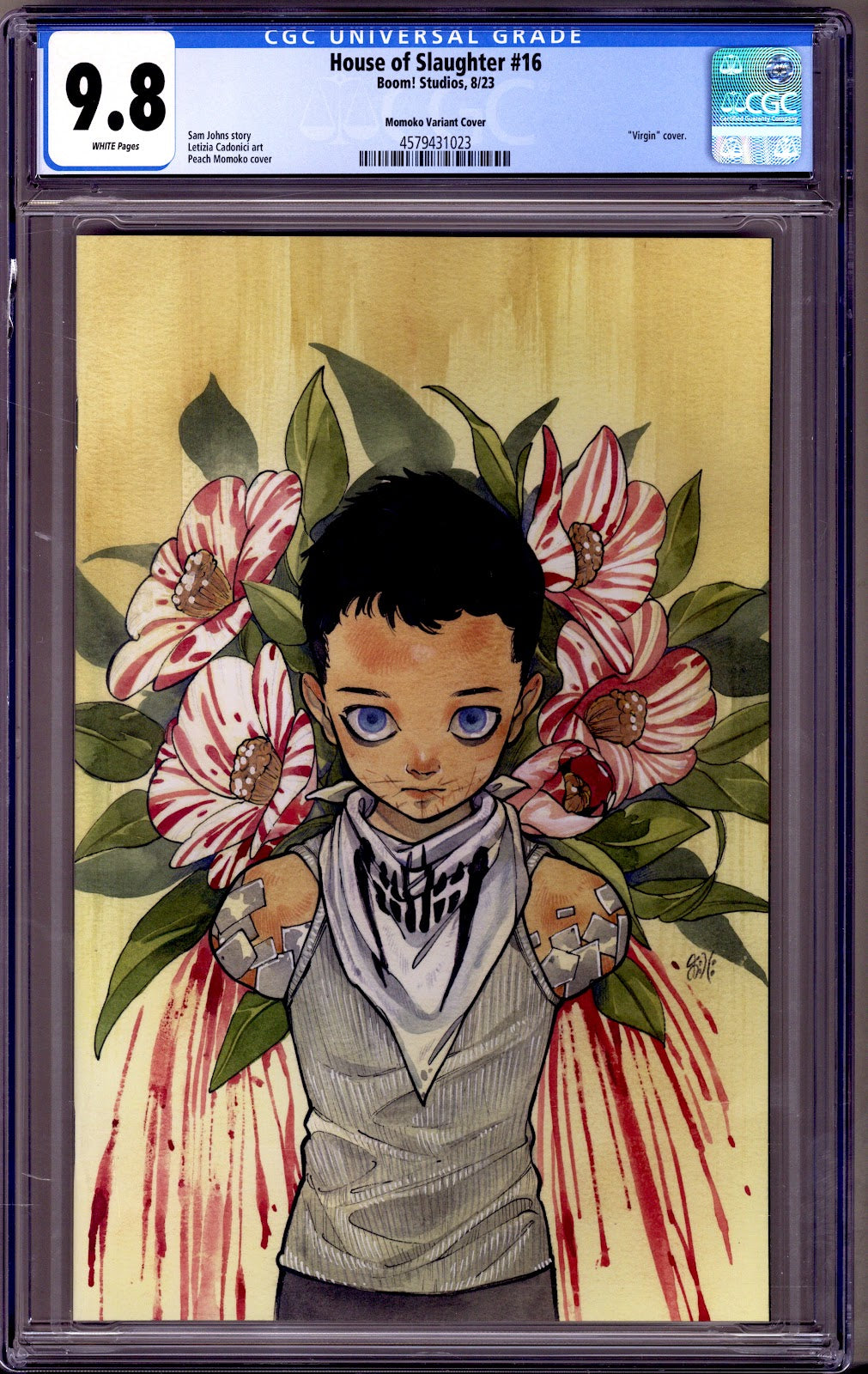 House of Slaughter 16 CGC 9.8 (NM/M) (2023) Momoko Virgin Variant 