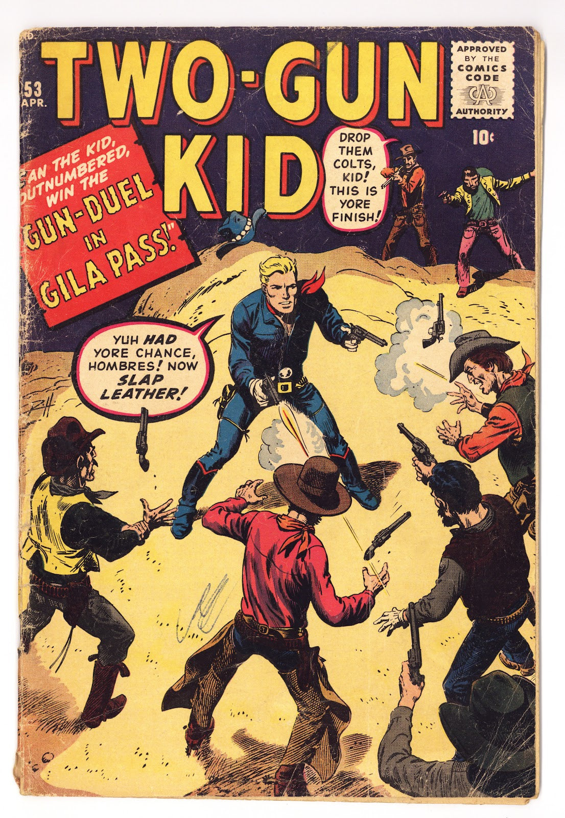 Two Gun Kid Vol 1 53  GD/VG (3.0)   (1960)     