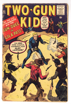 Two Gun Kid Vol 1 53  GD/VG (3.0)   (1960)