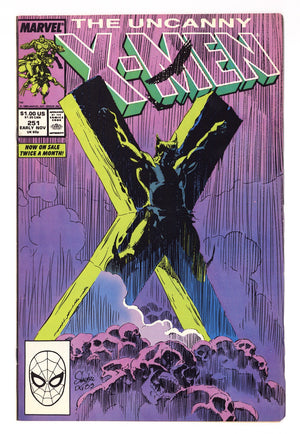 The Uncanny X-Men Vol 1 251  FN/VF (7.0)   (1989)