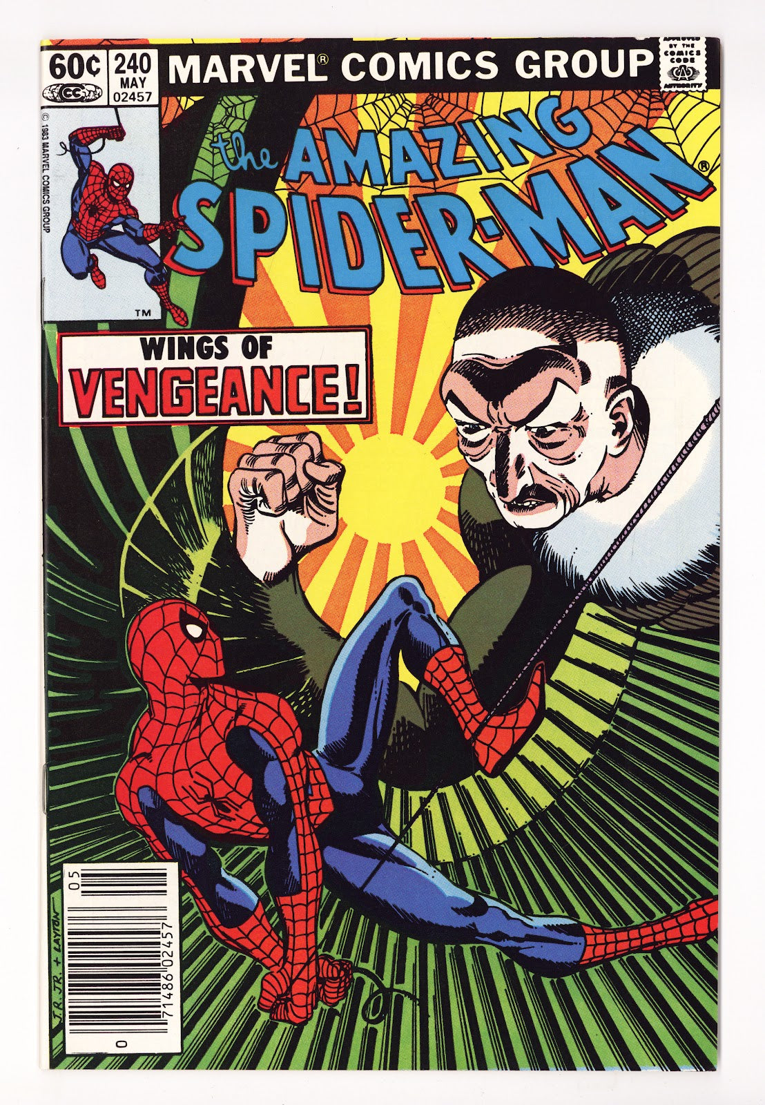 The Amazing Spider-Man Vol 1 240 VF/NM (9.0) (1983) Newsstand 