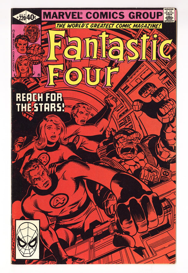 Fantastic Four Vol 1 220  Mid Grade   (1980)