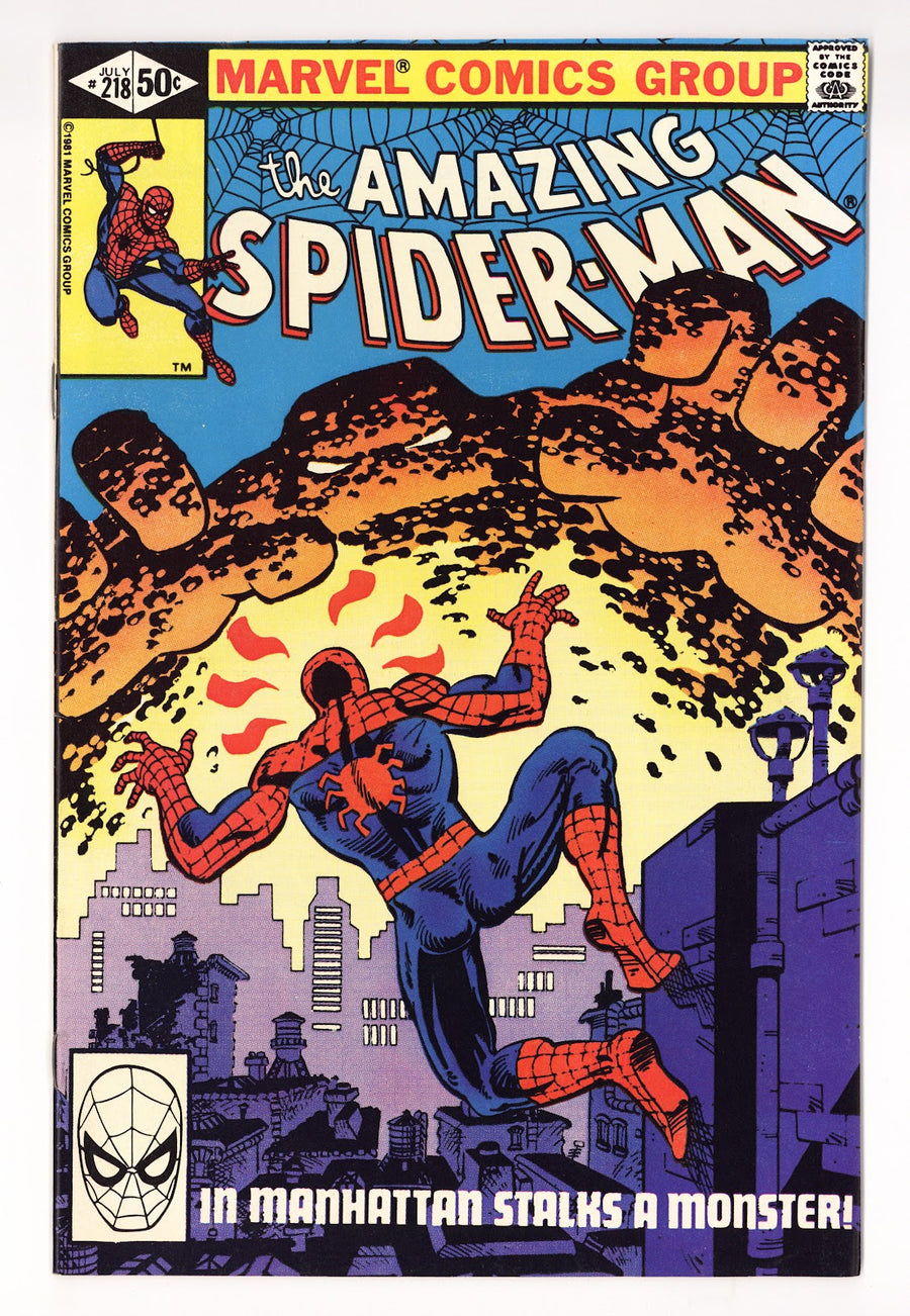 The Amazing Spider-Man Vol 1 218  VF+ (8.5)   (1981)