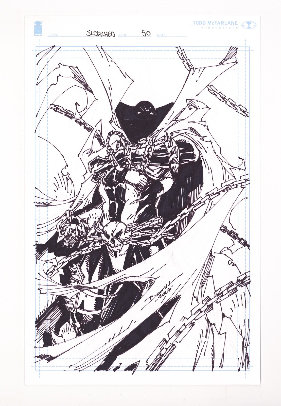 Spawn Scorched 50 Booth Original Art Incentive (2026)